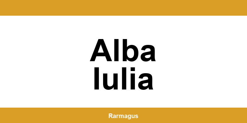 Contactează direct punctul Cargus Ship & Go aflat în Alba Iulia