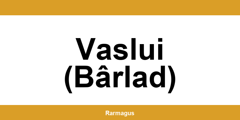 Contactează direct punctul Cargus Ship & Go aflat în Vaslui (Bârlad)